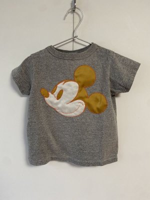 画像1: 2024春夏　DENIMDUNGAREE　    ビンテージテンジク MICKEY TEE　3；グレー (1)