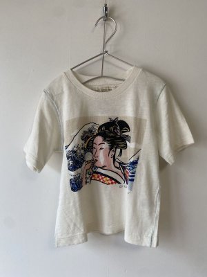 画像1: 40%off　2022春夏　GTH　テンジク　ジャポコミ　TEE　1；白 (1)