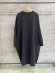 画像1: Lilou&Lily 　 SOFT STRETCH COCOON TUNIC　　BLACK　　  size:38 (1)