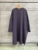 画像1: Lilou&Lily 　 SOFT STRETCH COCOON TUNIC　　PURPLE　　  size:38 (1)