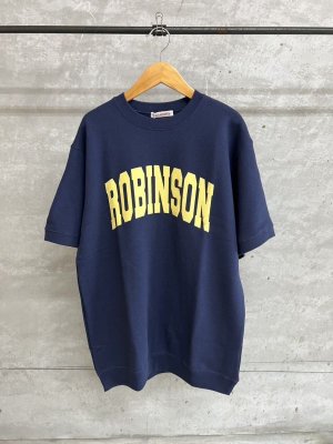 画像1: ALL HOURS 　MINI URAGE HALF SLEEVE TEE ROBINSON    C.NAVY (1)