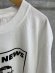 画像2: ALL HOURS 　6.1oz PIGMENT DYED C.NECK TEE LAST NEWS   A.WHITE (2)