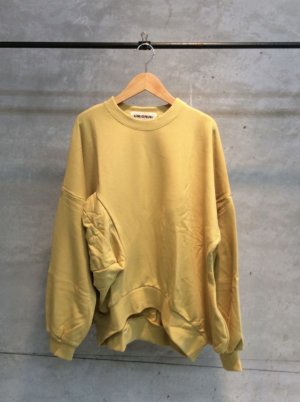 画像1: ☆UNIONINI　ユニオニーニ　OA sweatshirt 　　　イエロー (1)