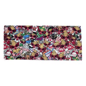 画像1: Hystericmini　HYSTERIC MINI ALLSTARS総柄 フェイスタオル (1)