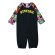 画像1: MY FIRST HYSTERIC　TEDDY MINI MULTI COLOR ラグラン 2WAYALL　　10；ブラック　　サイズ；F(60-70cm) (1)