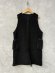 画像1: Lilou&Lily 　BOA FLEECE LONG VEST   　BLACK　  size:38 (1)