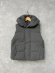 画像1: Lilou&Lily 　RECTCLE DOWN VEST　　グレー　  size:38 (1)