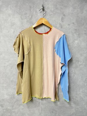 画像1: フランキーグロウ　MULTI COLOR L/S TEE   RED MLT    (1)