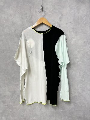 画像1: フランキーグロウ　MULTI COLOR L/S TEE     BLACK MLT    (1)