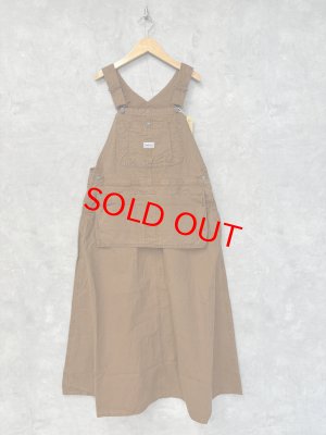 画像1: 2024秋冬　DENIMDUNGAREE　	ダックJSK　　16；ベージュ　　　サイズ；02 (1)