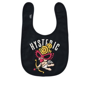 画像1: MY FIRST HYSTERIC　ANGEL MINI REVERSIBLE スタイ　　10；ブラック (1)