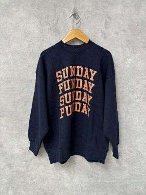 画像1: ハイキング　funday sweat     201;navy (1)