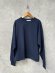 画像1: ALL HOURS 　AMERICAN COTTON LONG SLEEVE TEE    C.NAVY (1)