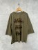 画像1: ALL HOURS 　RAGRAN SLEEVE GARMENT DYED 3/4 TEE    D.OLIVE (1)