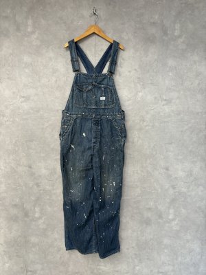 画像1: 2024秋冬　DENIMDUNGAREE　  8OZデニム オーバーオール　14；ブルー (1)