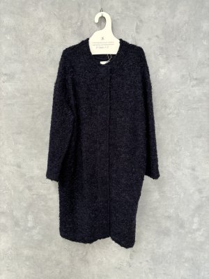 画像1: 2024AW  Bon Vieux Temps　ブークレニットコート　　NAVY　　サイズ；1 (1)