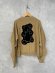 画像5: EMBROIDERY PACHEMBROIDERY PATCH KNIT CARDIGAN      カラー； CAMEL     サイズ；（F2） (5)