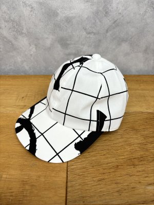 画像1: フランキーグロウ　　ORG.PT GURUGURU CAP　カラー； WHITE-BLACK  (1)