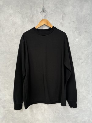 画像1: VC   天竺クルーネックL/S TEE　サイズ:F     Black (1)