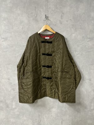 画像1: フランキーグロウ　 Wata KUMA  GURUGURU QUILTING CHINA BLOUSON 　カラー:OLIVE　　サイズ；F2 (1)