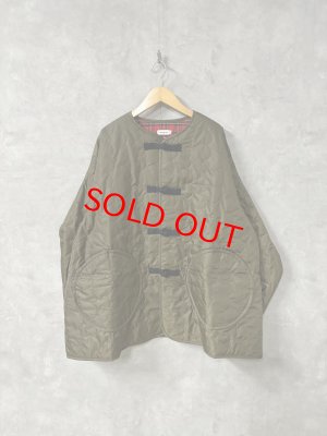 画像1: フランキーグロウ　 Wata KUMA  GURUGURU QUILTING CHINA BLOUSON 　カラー:OLIVE　　サイズ；F2 (1)