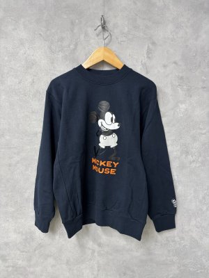 画像1: 30%off   GC　  ウラケ　MICKEY　MOUSE　スウェット　　4；紺 (1)