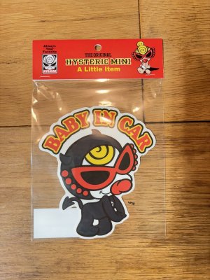 画像1: Hystericmini　HYSTERIC MINI BABY IN CAR　　ブラック (1)