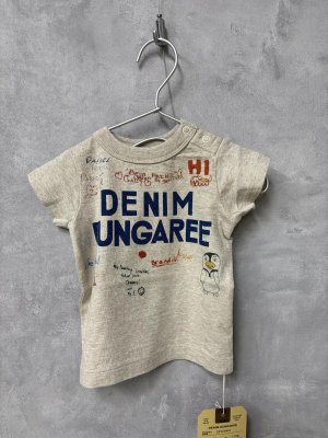 画像1: 2025春夏　DENIMDUNGAREE　テンジク DENIM DUNGAREE BABY TEE    11:生成 (1)