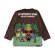 画像3: MY FIRST HYSTERIC　MINI'S CAMPING JOURNEY 長袖Tシャツ  　70；ブラウン (3)