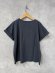 画像3: NATURAL LAUNDRY  　空紡天竺　リンゴpt Tシャツ　　980：チャコール　サイズ2 (3)