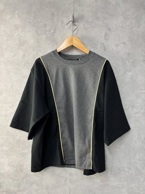 画像1: 2025春夏   nunuforme 　ハイピングTシャツ　　Gray (1)