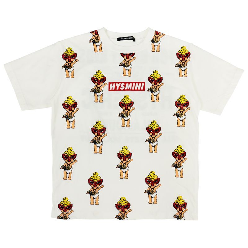 2023春夏 HYSTERIC MINI DOLL パネルプリント 半袖Tシャツ 00