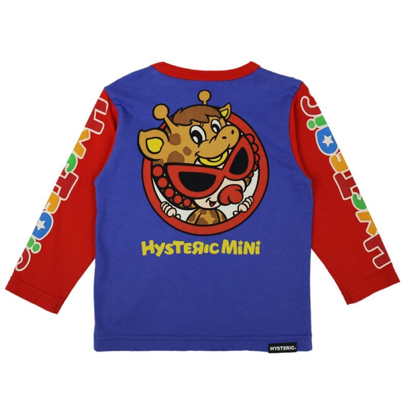 MY FIRST HYSTERIC HYSTERIC TOY BOX 長袖Tシャツ 40:ブルー 12302316