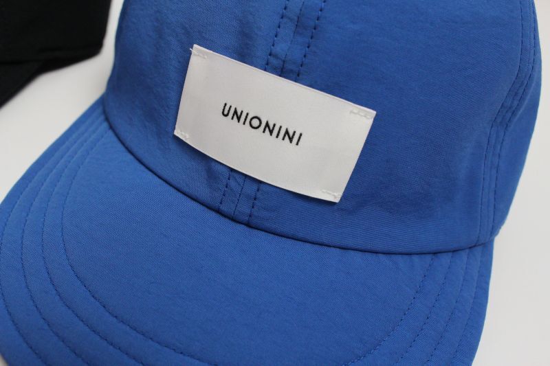 ☆UNIONINI logo cap サイズ；58cm 23SS-AC-079 UNIONINI（ユニオニーニ）