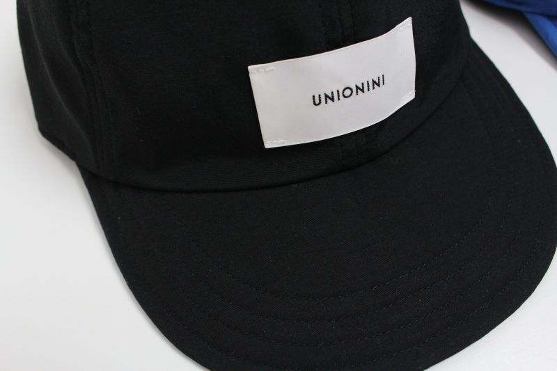 ☆UNIONINI logo cap サイズ；58cm 23SS-AC-079 UNIONINI（ユニオニーニ）