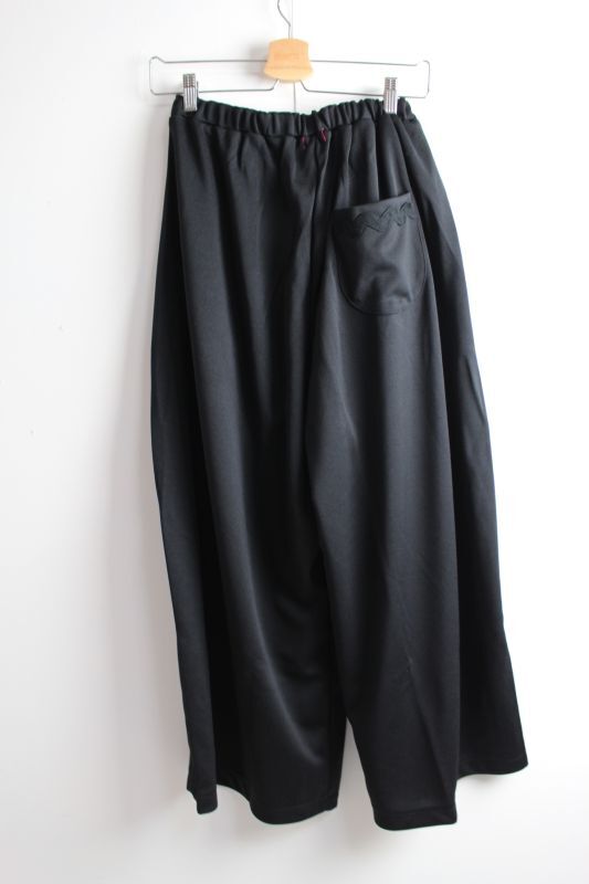 フランキーグロウ JERSEY ROOMY PANTS BLACK 23FWBT-314 FRANKYGROW